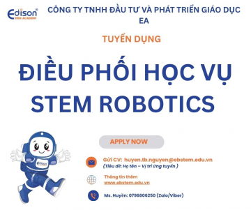 ĐIỀU PHỐI HỌC VỤ STEM ROBOTICS